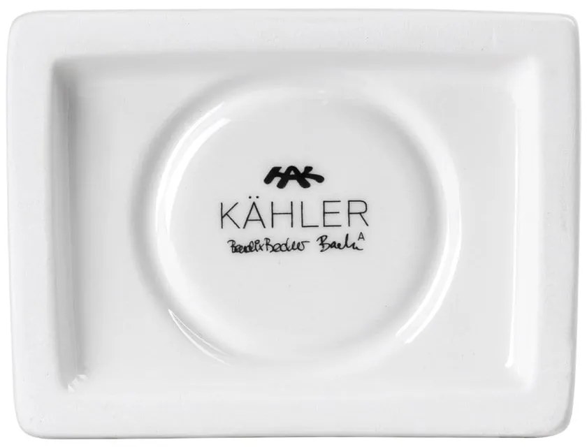 Sfeșnic din ceramică Kähler Design Urbania Lighthouse Church, alb