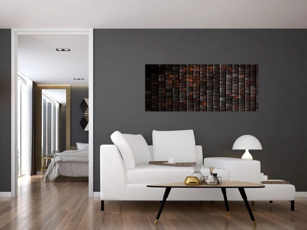 Tabloul abstract modern (120x50 cm)
