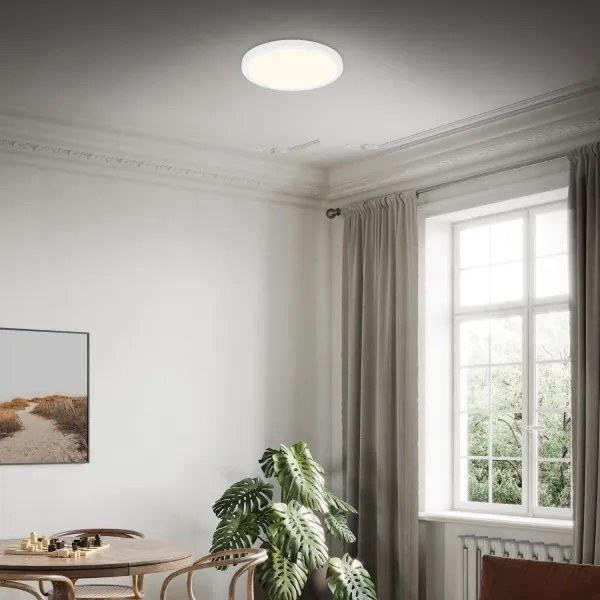 Plafonieră LED Briloner 3703-016 RUNA LED/24W/230V 3000K d. 38 cm alb