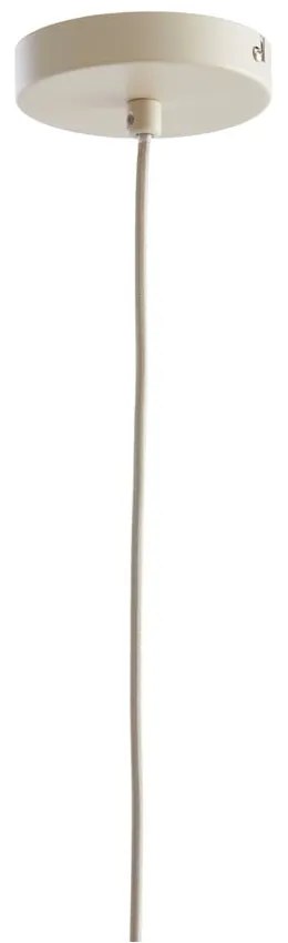 Lustră bej cu abajur textil ø 29 cm Elati – Light & Living