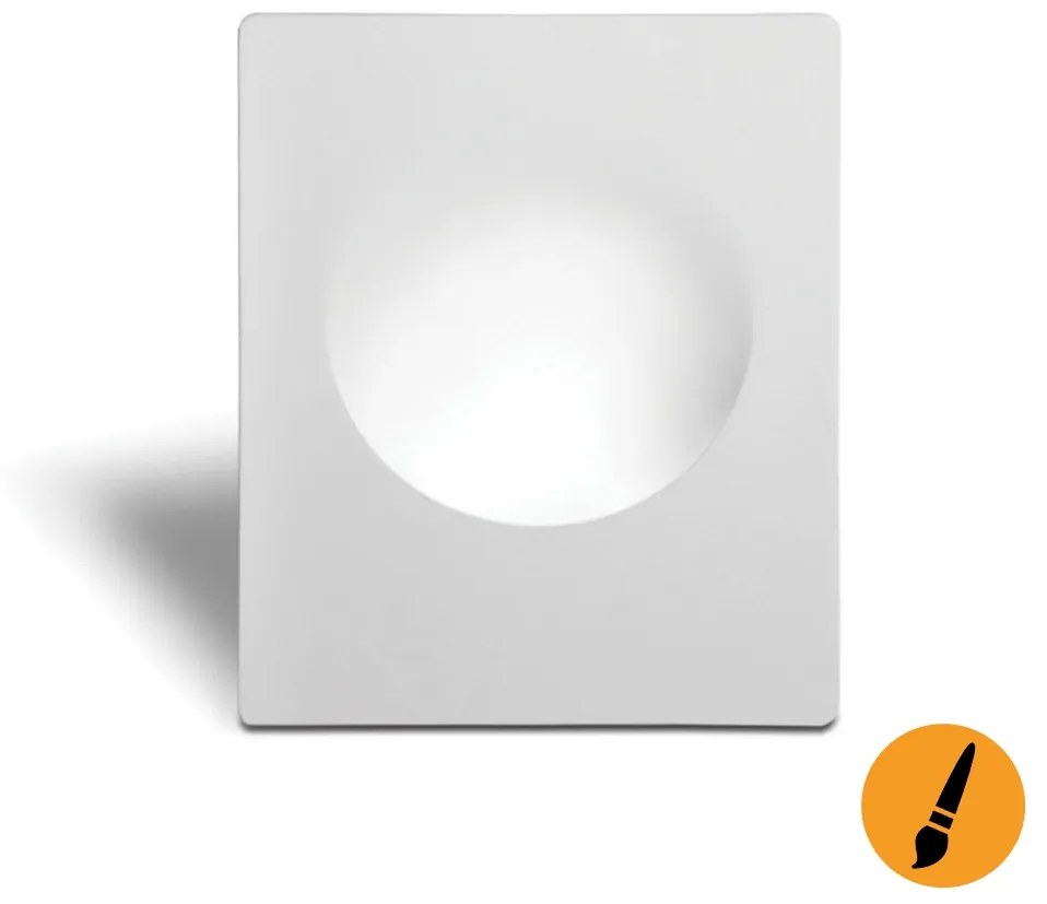 Aplică perete BIANCO 1xGU10/35W/230V
