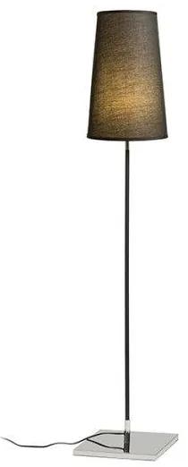 Lampa de podea LULU cu suport negru crom 230V E27 28W
