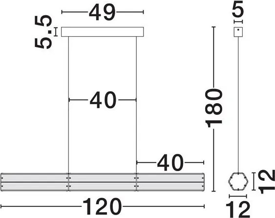 Lustra LED suspendata design decorativ ESSENZO