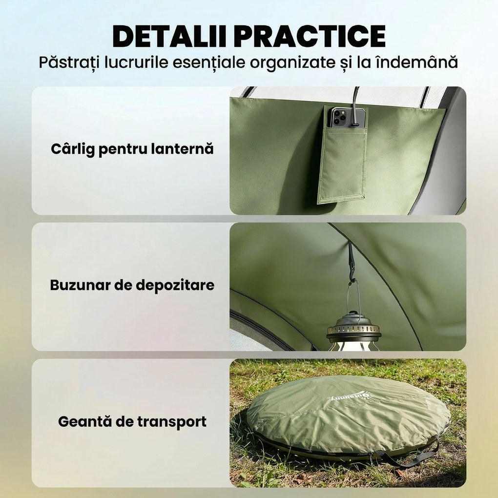 Outsunny cort automontant pop-up instant rapid de instalat | Aosom Romania