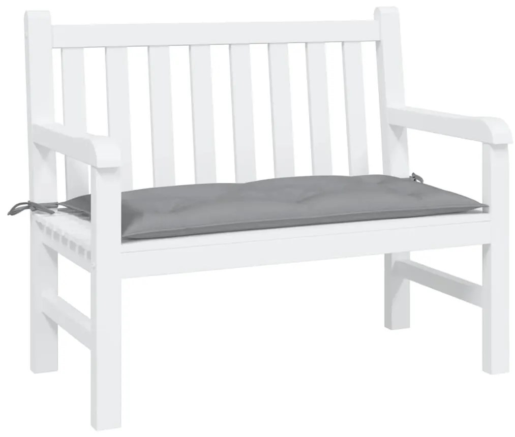 vidaXL Pernă bancă de grădină, gri, 100x50x7 cm, material oxford