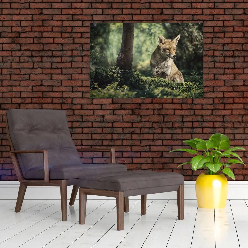 Tablou cu vulpe (90x60 cm)