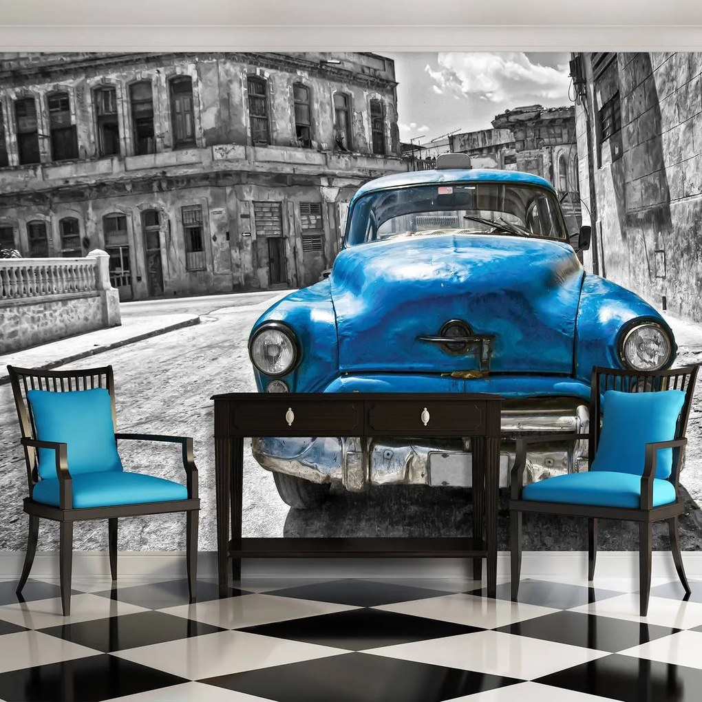 Fototapet - Mașină Vintage Cubaneză (152,5x104 cm)
