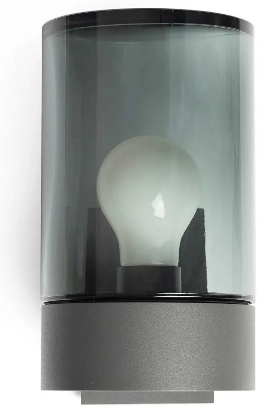 Aplica de perete pentru iluminat exterior IP65 KILA fumurie