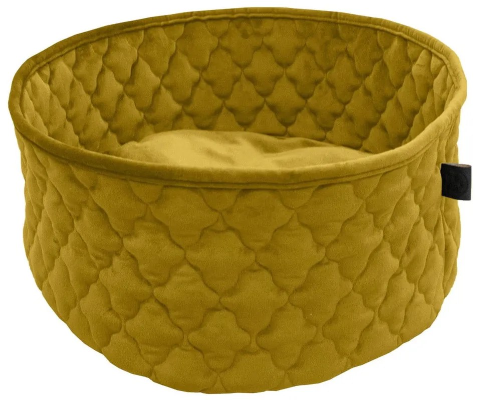 Pat pentru pisici Ego Dekor Velours, galben