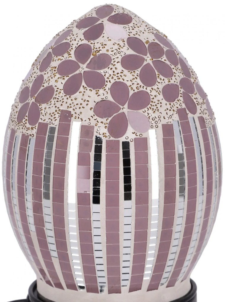 Lampa de masa Mozaic Flower h 21,5 cm