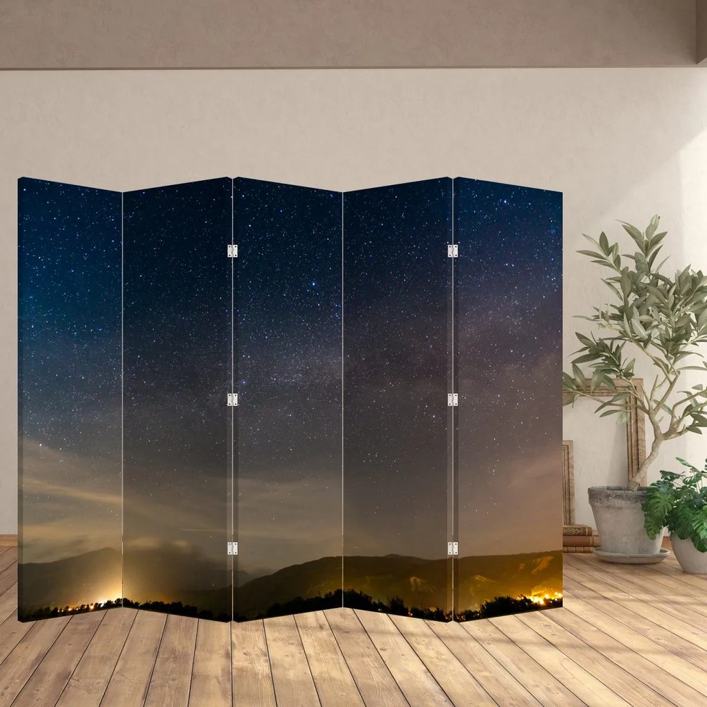 Paravan - Cerul nocturn (210x170 cm)