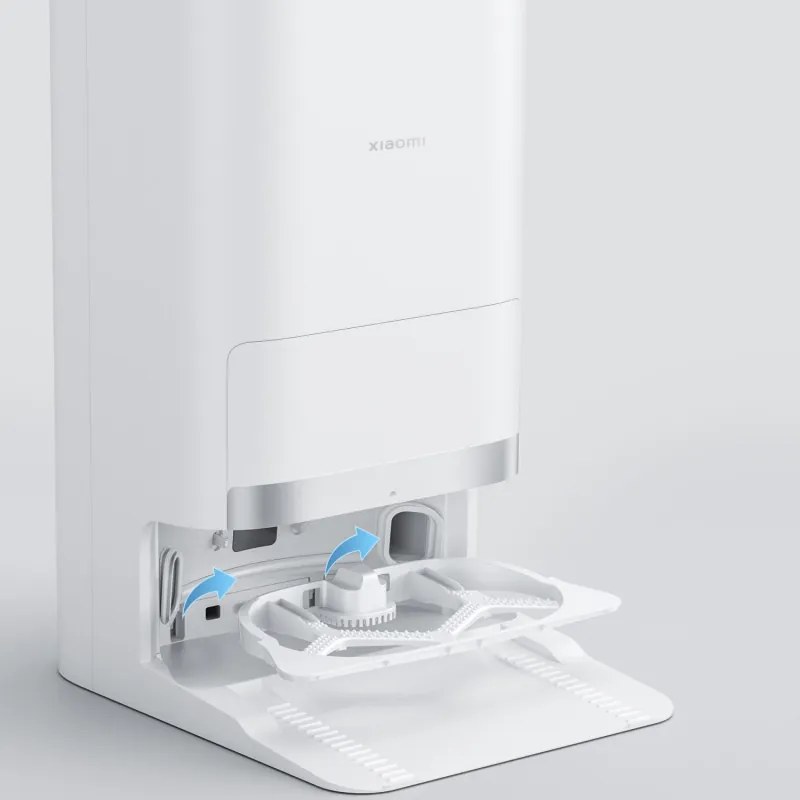 Aspirator robot Xiaomi X20+, 6000 Pa, 140 min, 0.35/4 l, Functie Mop, Statie de autogolire, Navigatie LDS, Evitarea obiectelor, Aplicatie mobila, Alb