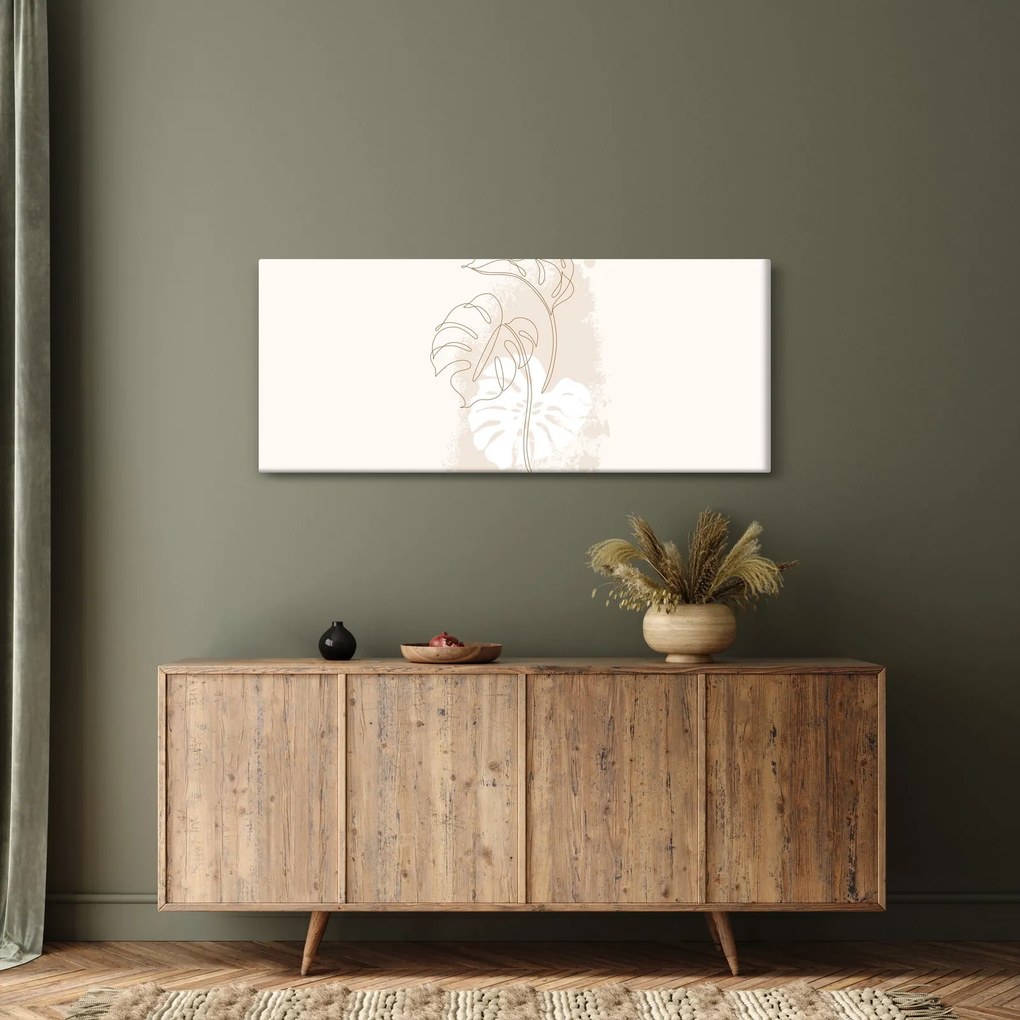 Tablou - Monstru de linie N⁰1 (120x50 cm)
