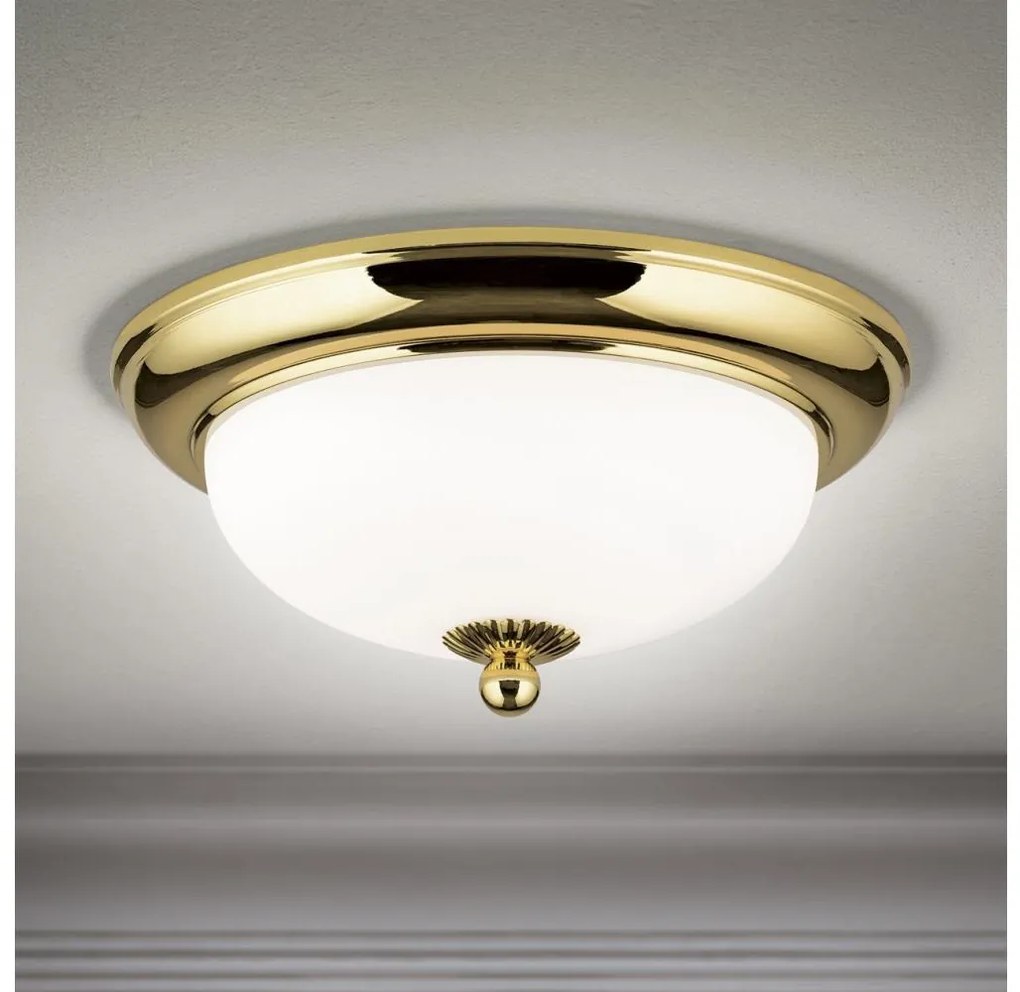 Orion - Plafonieră EMPIRA, 2xE14/40W/230V, Ø 26,5 cm, aurie