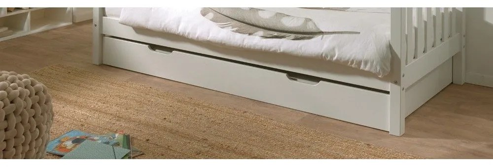 Sertar pentru sub pat 90x200 cm alb Fritz - Vipack