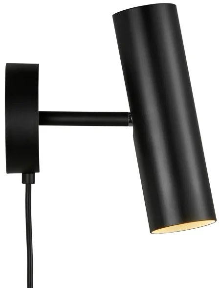 Spot de perete DFTP by Nordlux MIB 1xGU10/8W/230V negru