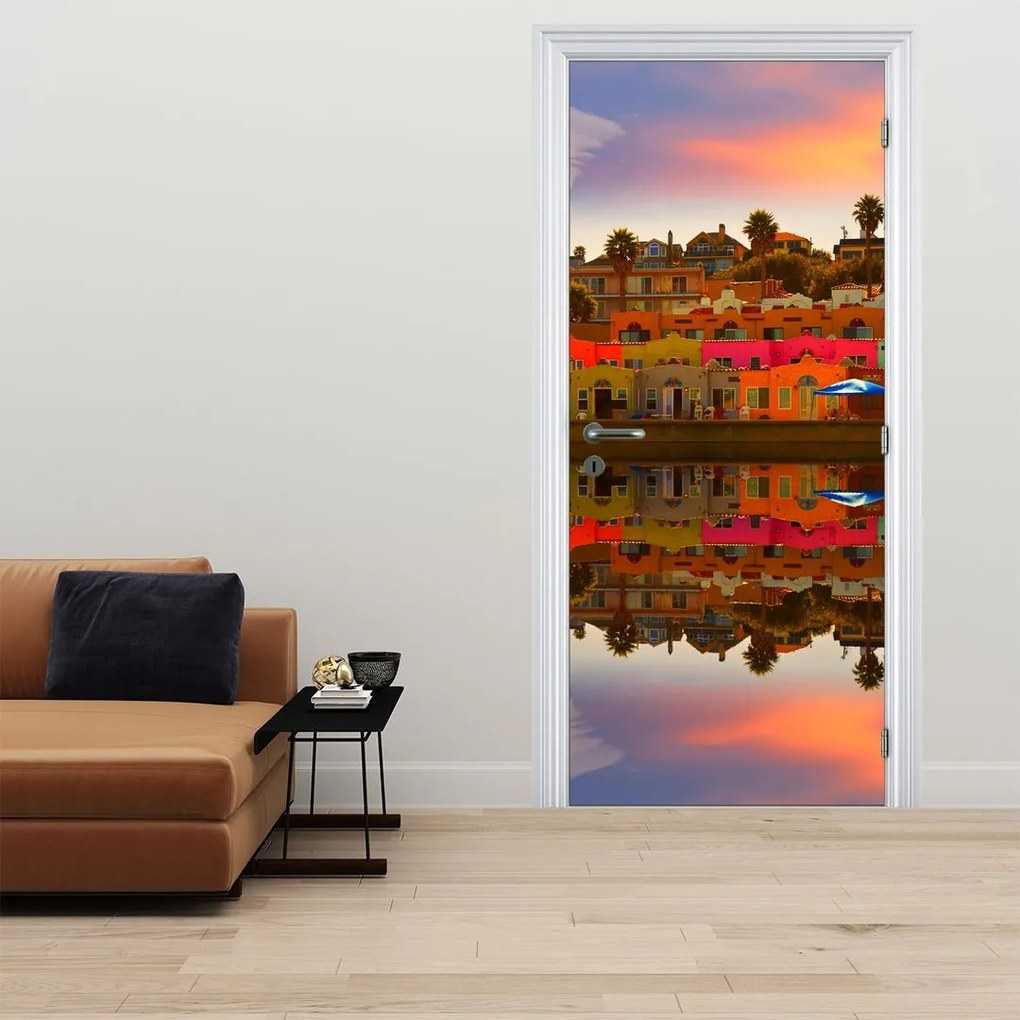 Fototapet pentru ușă - Loc pentru scăldat (95x205cm)