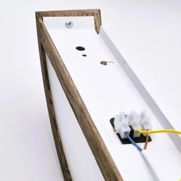 Aplică LED Brilagi CARVALHO 1xE27/60W/230V nuc stejar