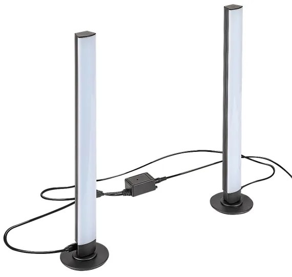 SET 2x lampă LED RGB dimabilă de masă Rabalux 76014 PACO LED/5W/5V