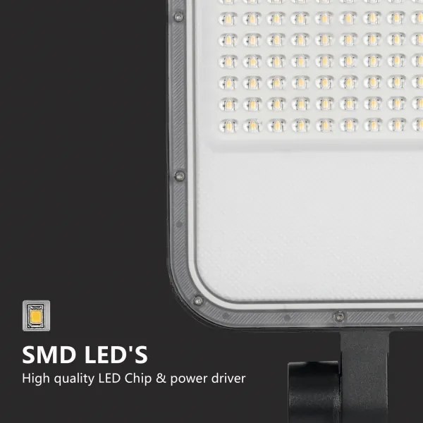Lampă LED de exterior Brilagi cu stâlp și cablu de 3 m URBANLIGHT LED/100W/230V, negru, IP65