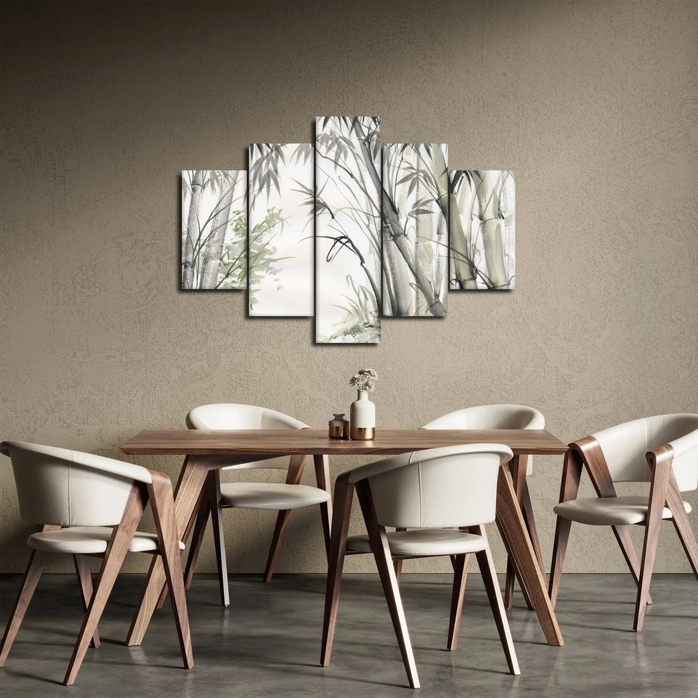Tablou - Bambuși,desen (150x105 cm)