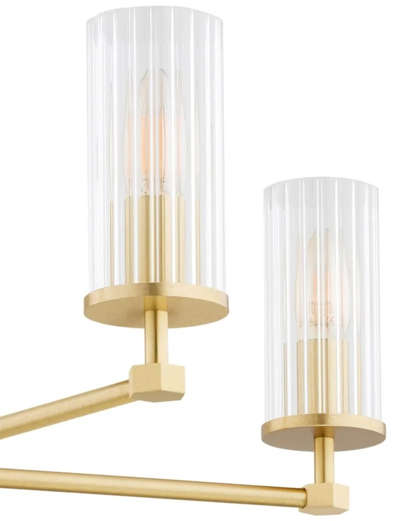 Candelabru elegant realizat din alama Hampton 5L