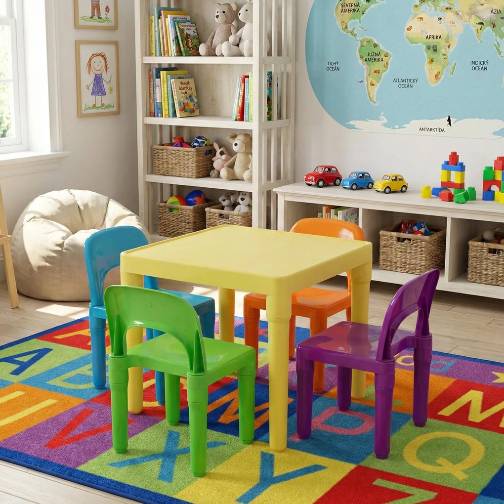 Set pentru copii 1 + 4, multicolor, ZILBO