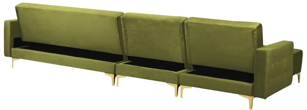 Colțar cu taburete Aberde (verde). 1077305