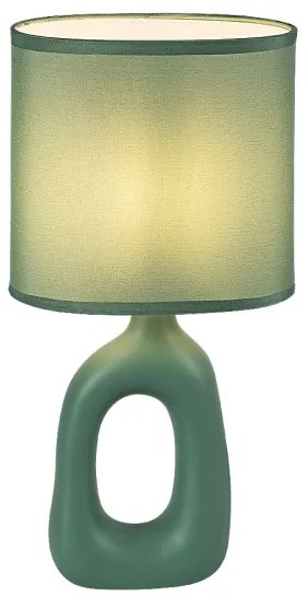 Rabalux 74071 - Lampă de masă SYLIRA, 1xE14/40W/230V, verde