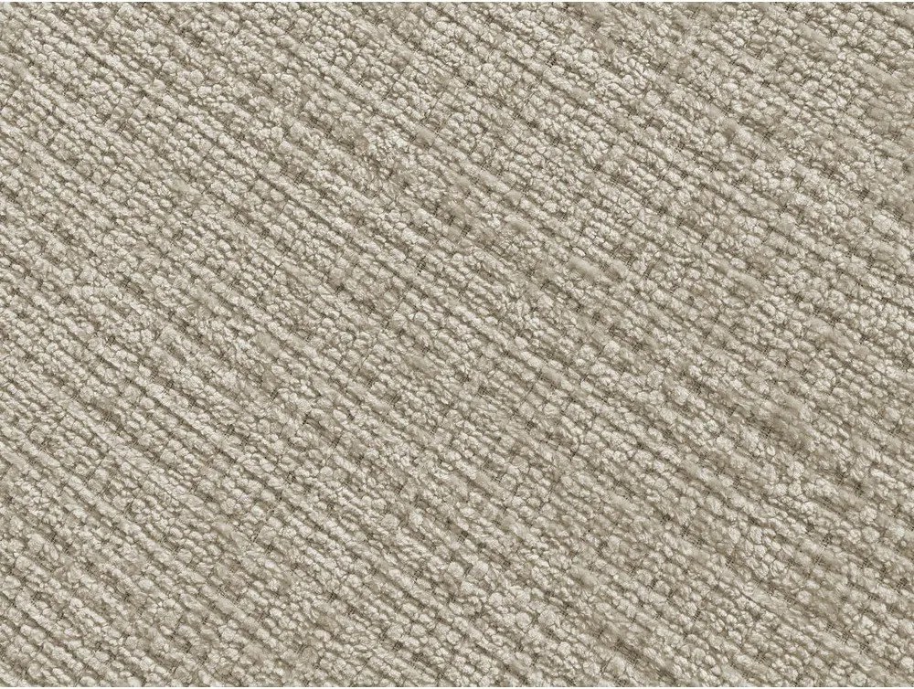 Taburet bej cu tapițerie din chenille Neil – Bobochic Paris