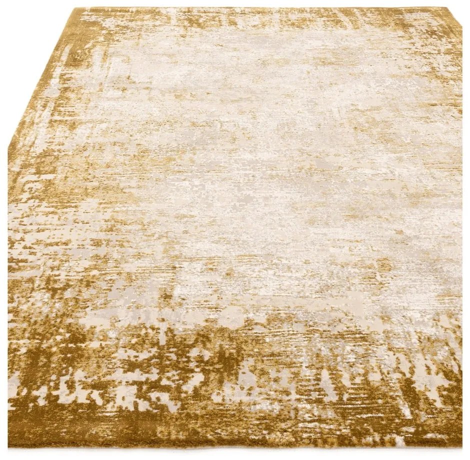 Covor galben ocru 200x290 cm Kuza – Asiatic Carpets