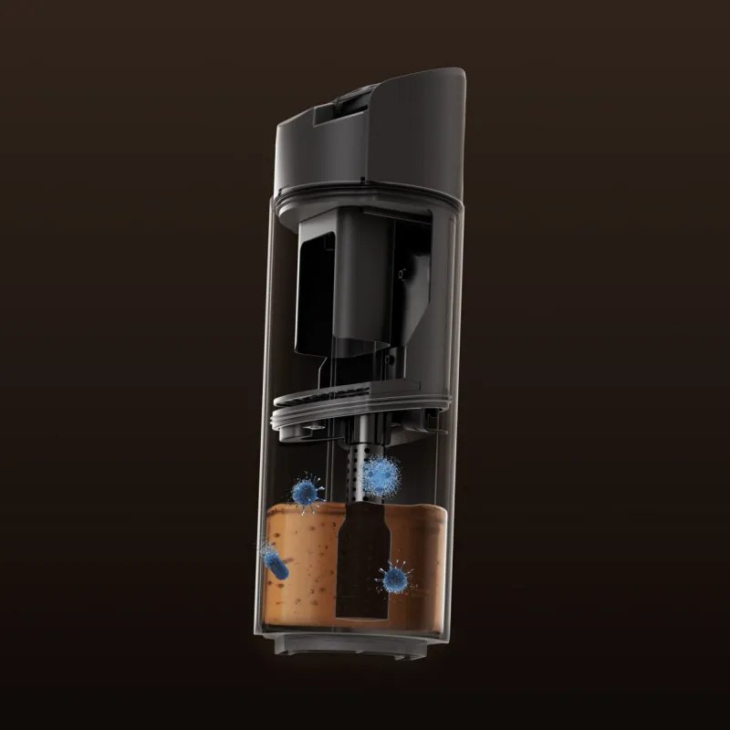 Aspirator vertical si mop Dreame H12 Pro FlexReach HHR44A, 400 W, 18 000 Pa, 50 min, 4 moduri, Curatare umeda pana la 90°C, Autocuratare si autosuscare, Ecran LED, Negru