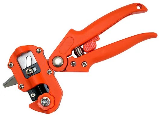 Foarfeca pentru altoit pomi fructiferi, vita de vie, cu ghilotina, metoda Omega, 216 mm, Strend Pro
