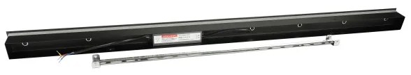 Brilagi - Aplica de perete LED pentru exterior LINEAR, 32 W, 230 V, 3000 K, IP65, negru