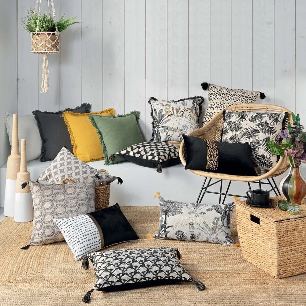 Pernă decorativă din bumbac 45x45 cm Vanina – douceur d'intérieur