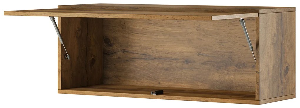 Fotoliu suspendat Zylia 90 (Negru + Stejar wotan). 1060033