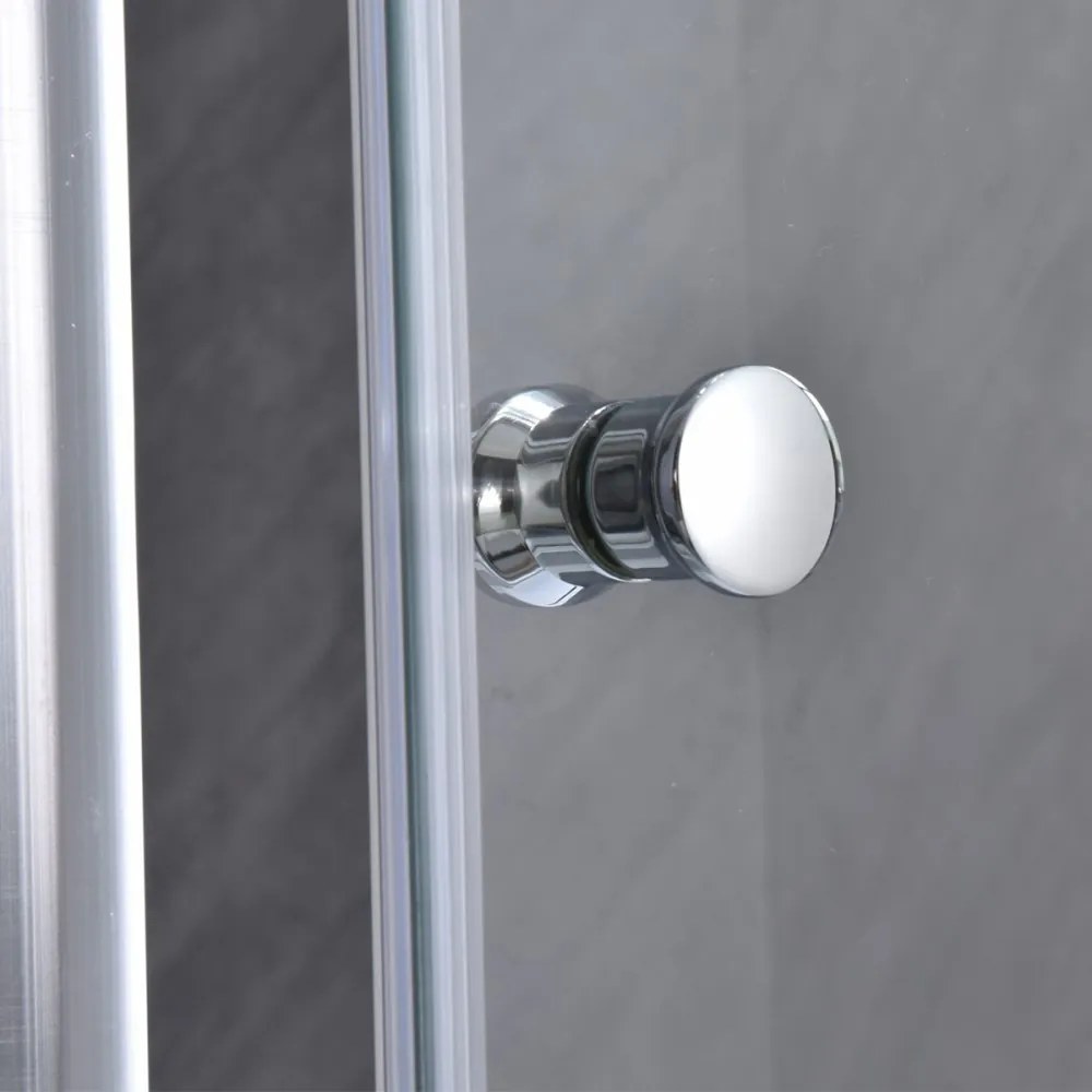 Ușă de duș reglabilă flexibilă 96-111x185 cm