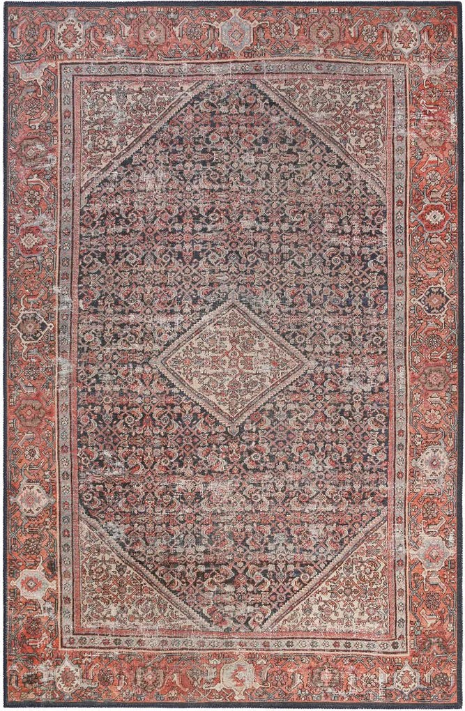 Covor Oriental & Clasic Flashback, Multicolor, 60x100