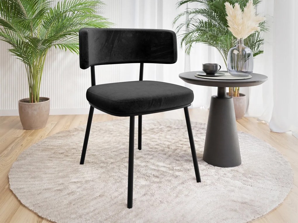 Scaun sufragerie Sorossa (crem + Negru) . 1103518