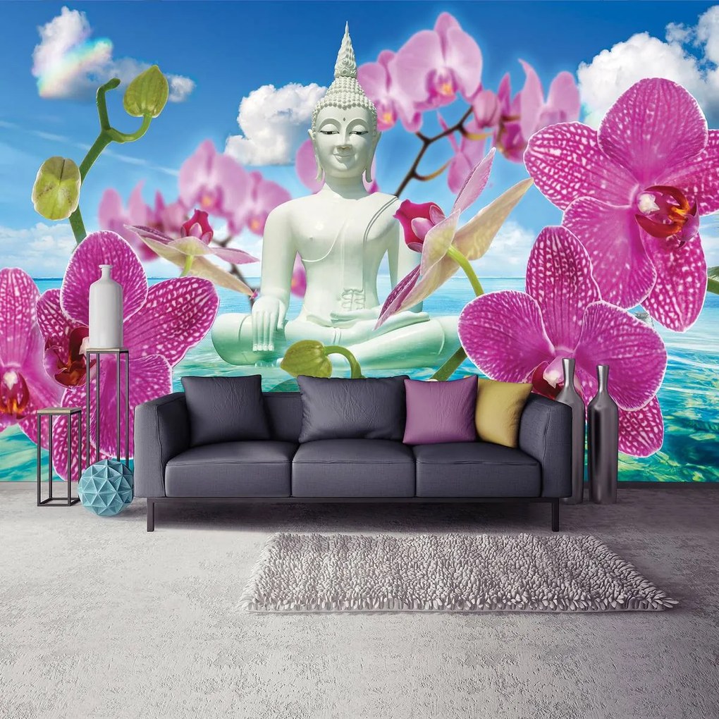 Fototapet - Buddha (254x184 cm)