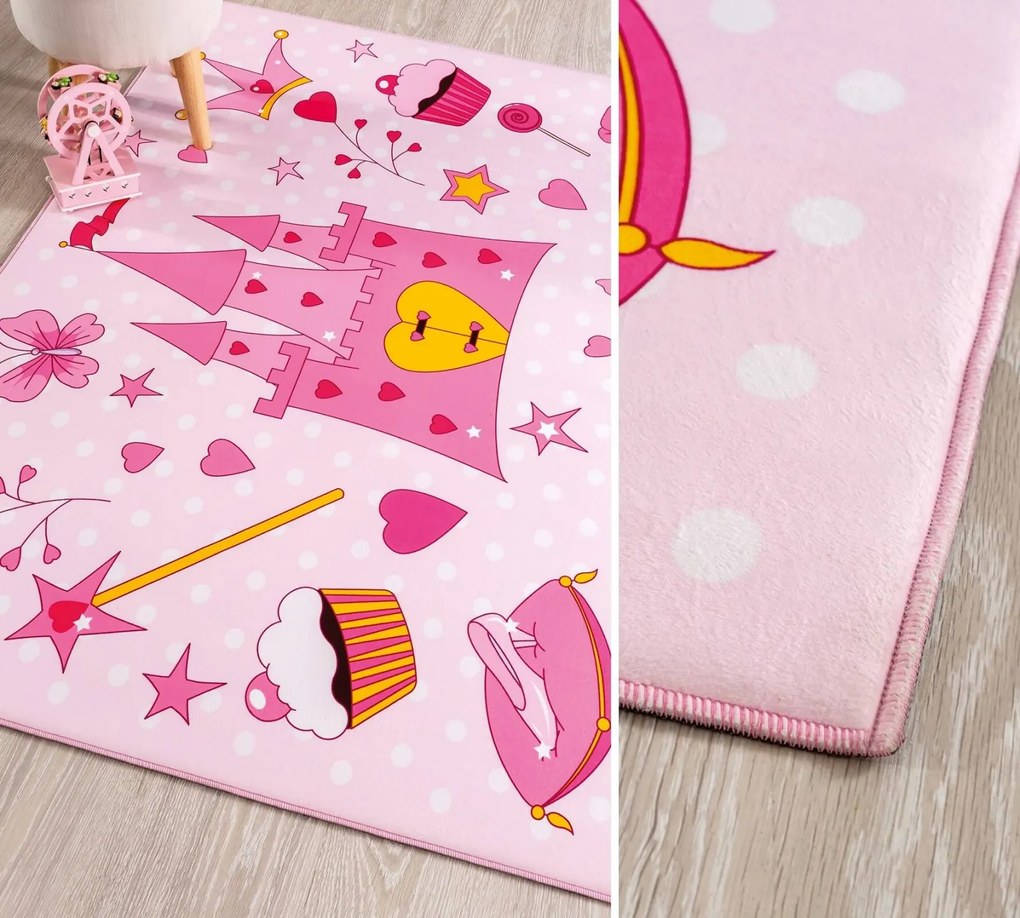 Covor camera copii Soft Princess Carpet