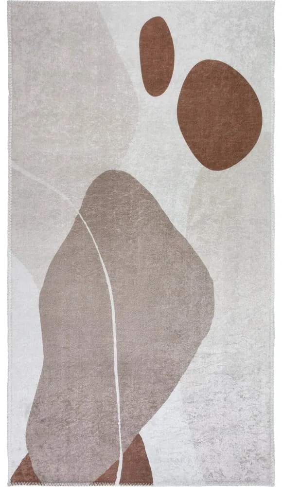 Covor crem lavabil 120x180 cm Sandy Rocks – Vitaus