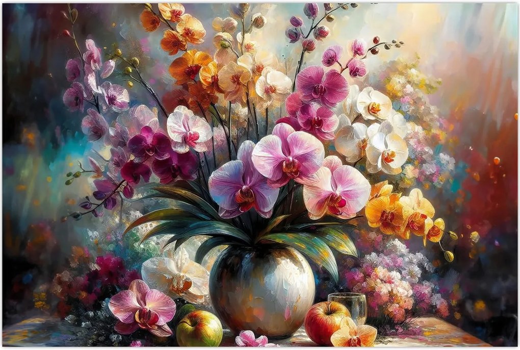 Tablou - Vas de flori II. (90x60 cm)