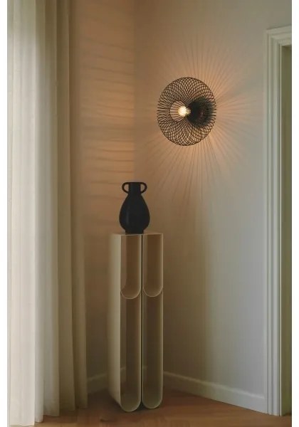 Nordlux - Plafonieră BERONI 1xE27/60W/230V Ø 40,3 cm negru