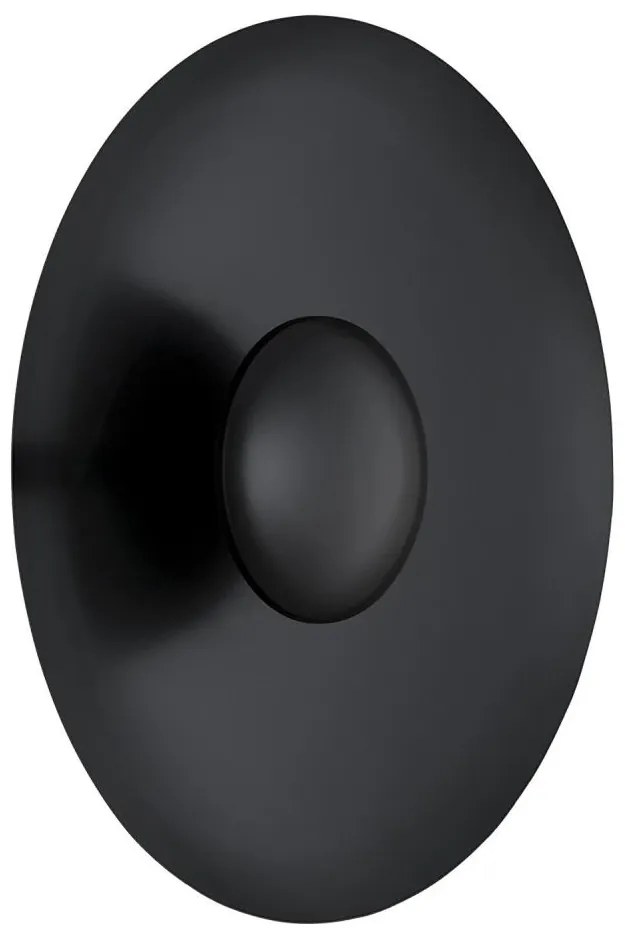 Argon 8864 - Aplica LED de perete BOLTON, LED/12,5W/230V, 3000K, negru