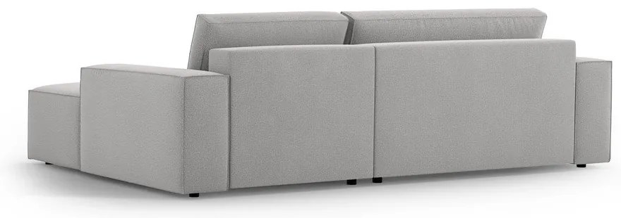 Colțar gri deschis extensibil (cu colț pe partea dreaptă) Jodie – Micadoni Home