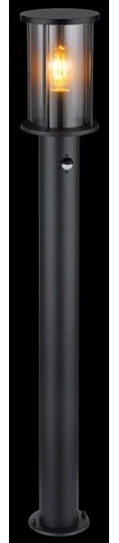 Lampă de exterior cu senzor GRACEY 1xE27/60W/230V 100 cm IP54 Globo 31363S