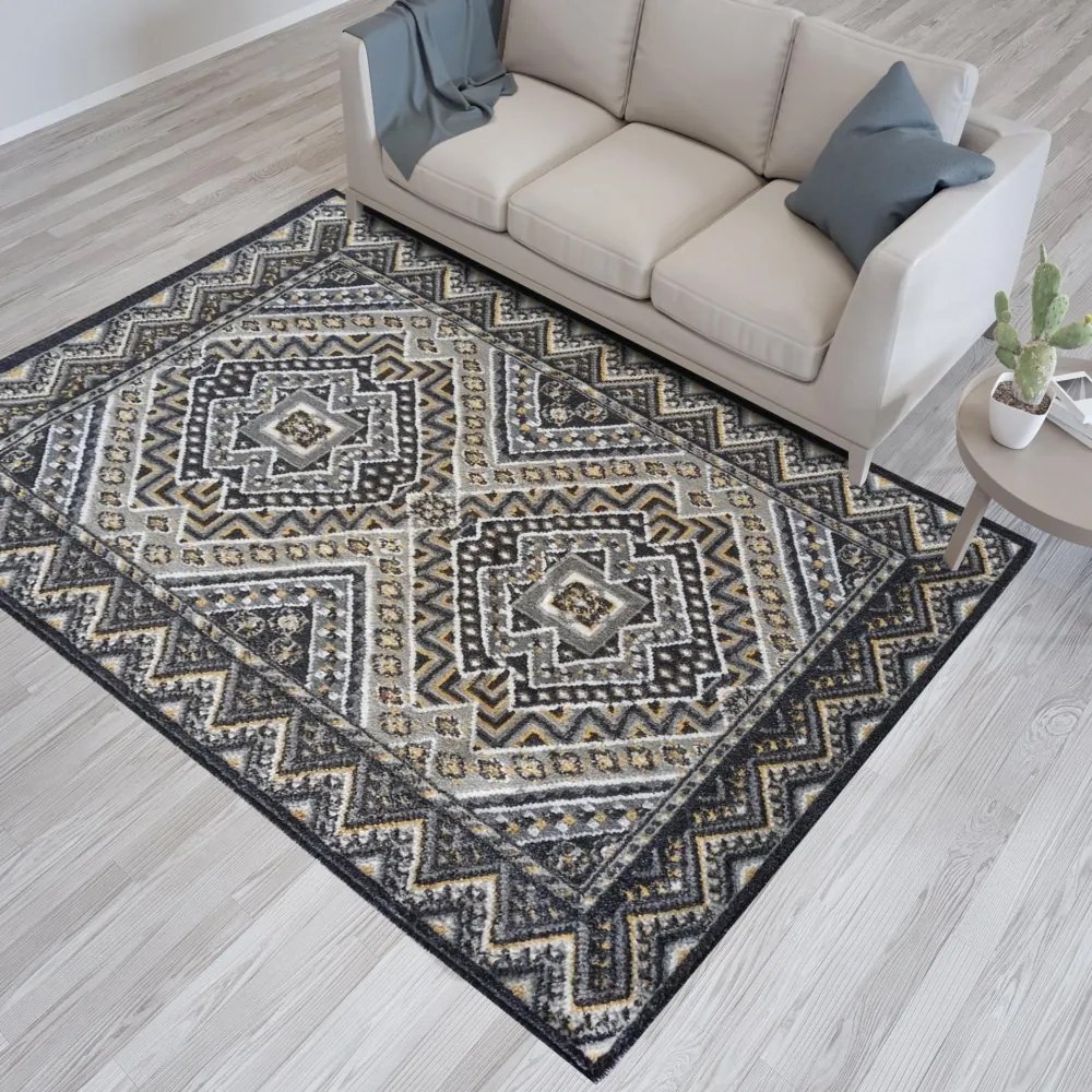 Covor de designer cu model aztec Lățime: 160 cm | Lungime: 220 cm