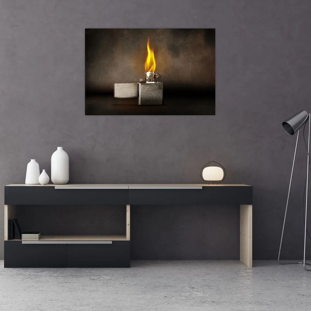 Tablou cu brichetă (90x60 cm)