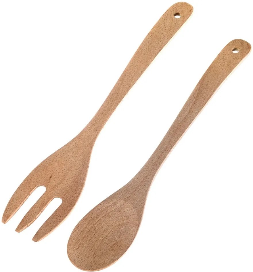 Tacâmuri din lemn pentru salată Westmark